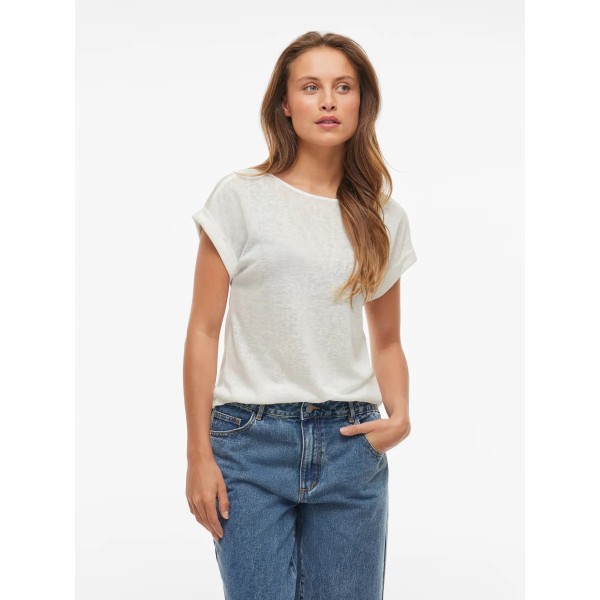 VILA CAMISETA VICIARA O-NECK