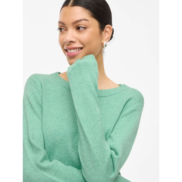 VILA JERSEY VIRIL ONECK VERDE