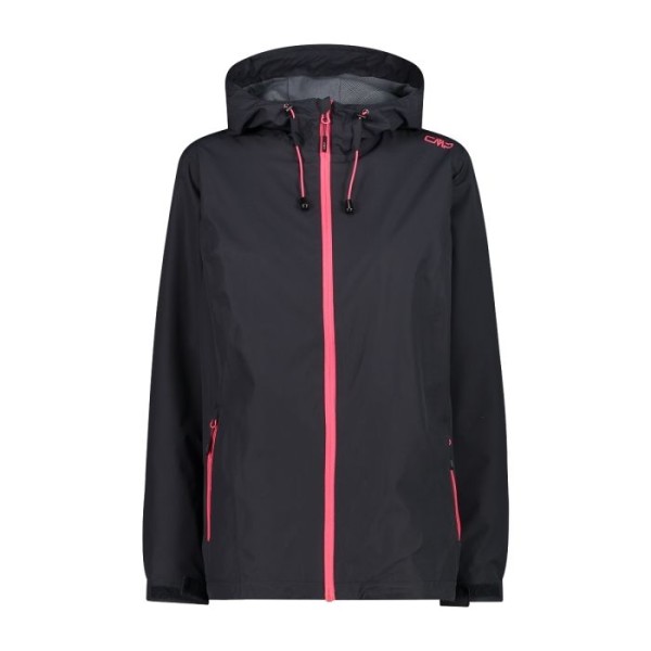CMP WOMAN JACKET FIX HOOD ANTRACITA