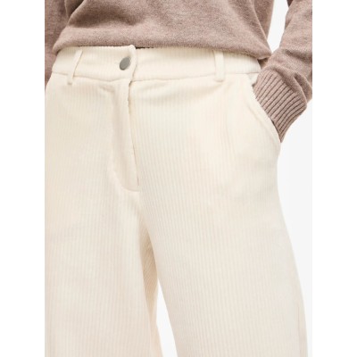 VILA PANTALÓN PANA VIKITA CRUDO