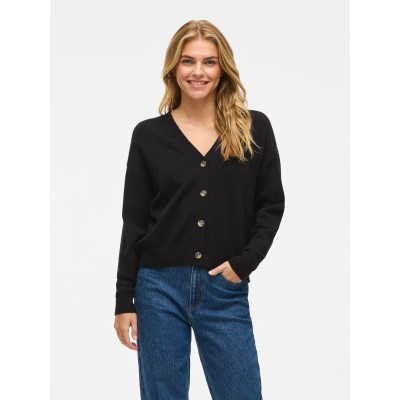 VILA CARDIGAN VIRIL NEGRO