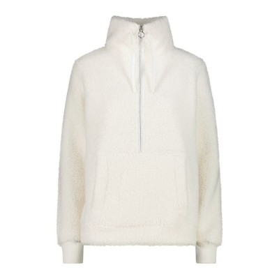 CMP WOMAN SWEAT POLAR BLANCO