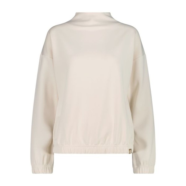 CMP SUDADERA CUELLO ALTO CRUDO