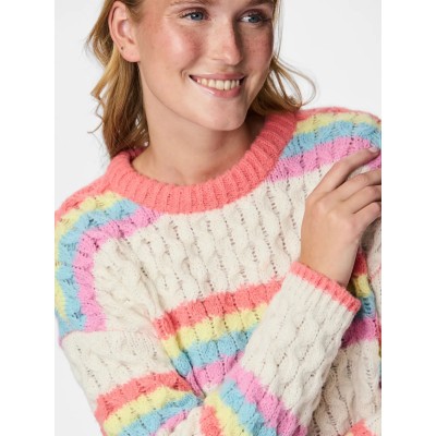 PIECES JERSEY MULTICOLOR PCJANEL MULTICOLOR