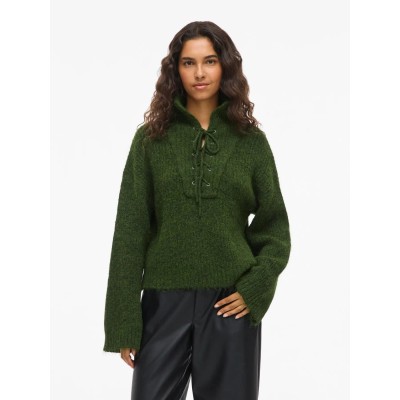 VILA JERSEY CUELLO ALTO VIGLEEBA VERDE