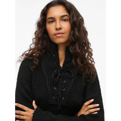 VILA JERSEY CUELLO ALTO VIGLEEBA NEGRO