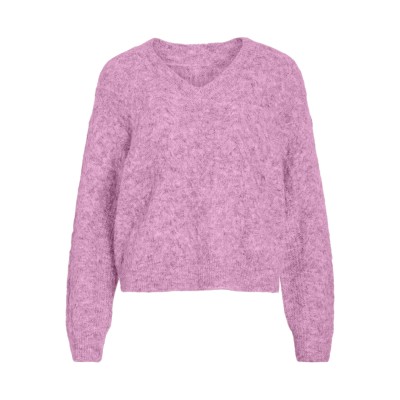 VILA JERSEY PICO OCHOS ROSA VIEMMELIE
