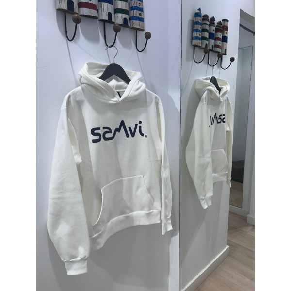 SANVI SUDADERA OYAMBRE BLANCO MARINO