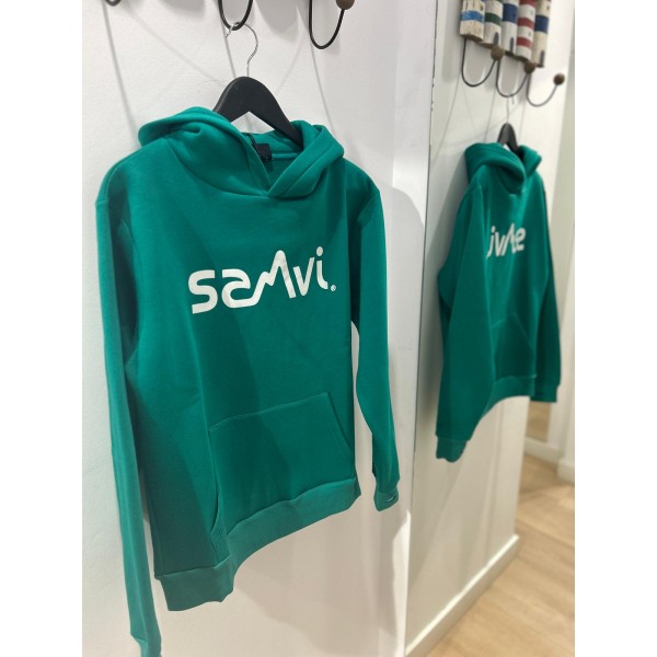 SANVI SUDADERA OYAMBRE VERDE CRUDO