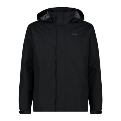 CMP MAN JACKET  SNAPS HOOD NEGRO