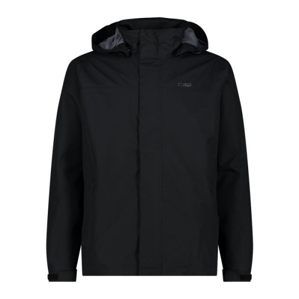 CMP MAN JACKET  SNAPS HOOD NEGRO