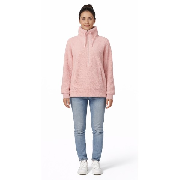 CMP WOMAN SWEAT POLAR ROSA