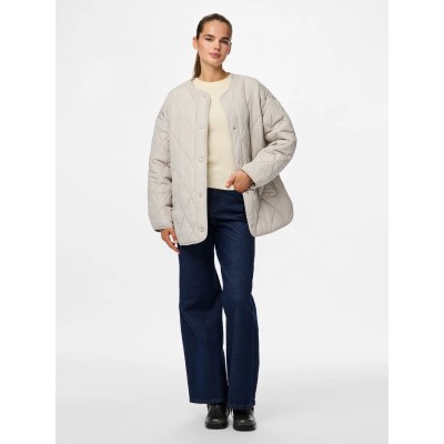 PIECES CHAQUETA ACOLCHADA PCSTELLA GRIS