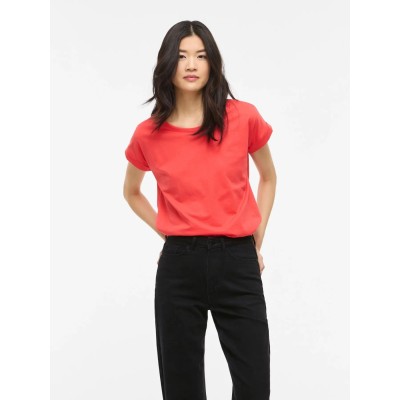 VILA CAMISETA VIDREAMERS HIBISCUS