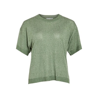 VILA JERSEY MANGA CORTA VINOWY OLIVA