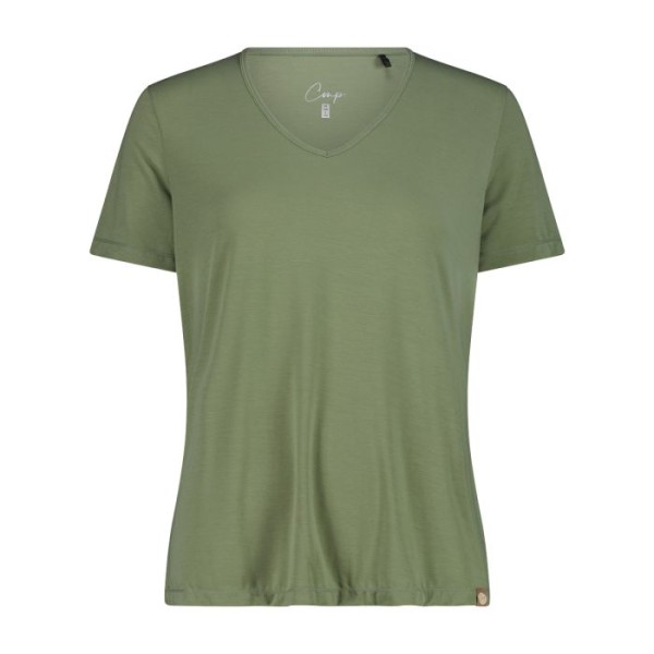 CMP CAMISETA MUJER PICO SALVIA