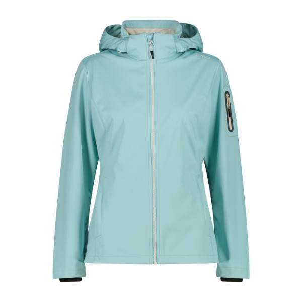 CMP WOMAN JACKET ZIP HOOD LAGO