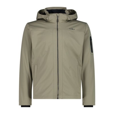 CMP MAN JACKET ZIP HOOD SAGE