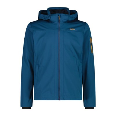 CMP MAN JACKET ZIP HOOD PETRÓLEO