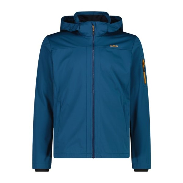 CMP MAN JACKET ZIP HOOD PETRÓLEO