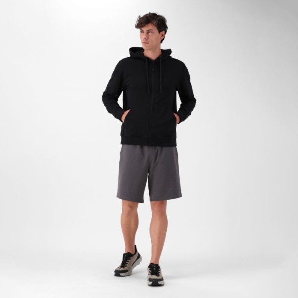 CMP SUDADERA ABIERTA LUCA MAN BLACK BLUE