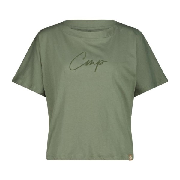 CMP CAMISETA DE ALGODÓN ORGÁNICO LOGO SALVIA