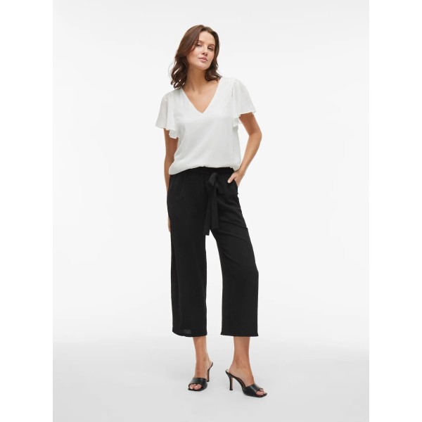 VILA PANTALÓN CULOTTE VIJOSA NEGRO