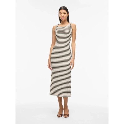 VILA VESTIDO LARGO RAYAS VIGARTA