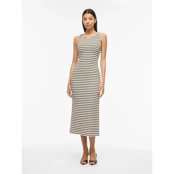 VILA VESTIDO LARGO RAYAS VIGARTA