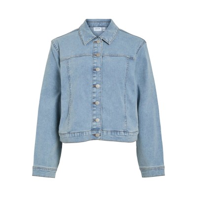 VILA CHAQUETA VAQUERA VINUS AZUL