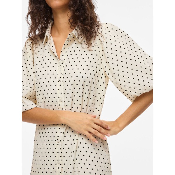 VILA VESTIDO MIDI DE LUNARES VIEA