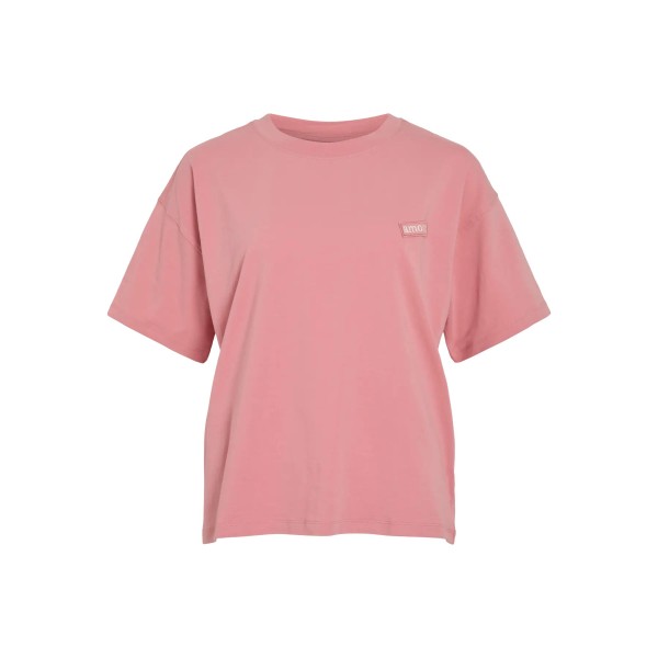 VILA CAMISETA VINORANI MANGA CORTA ROSA