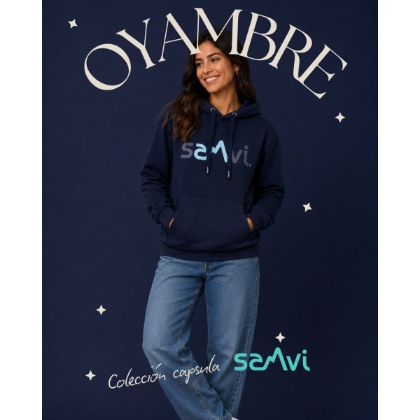 SANVI SUDADERA OYAMBRE MARINO AZUL CLARO