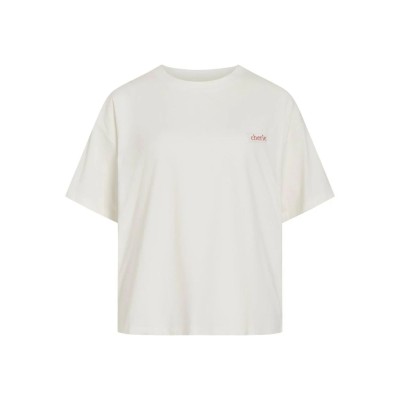 VILA CAMISETA VINORANI MANGA CORTA BLANCA