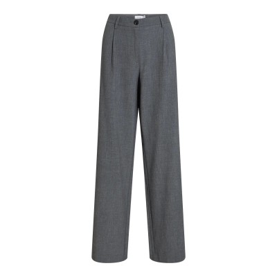 VILA PANTALÓN ANCHO VIKARI GRIS