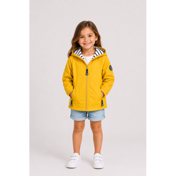 SANVI IMPERMEABLE NIÑA MERÓN AMARILLO