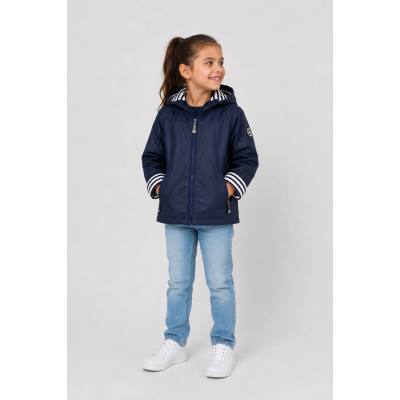 SANVI IMPERMEABLE NIÑA MERÓN MARINO