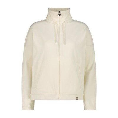 CMP CHAQUETA POLAR JASPEADA MUJER CRUDO