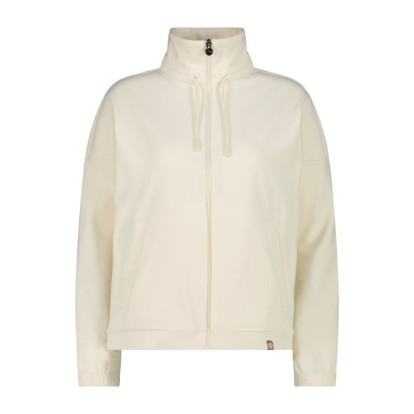 CMP CHAQUETA POLAR JASPEADA MUJER CRUDO