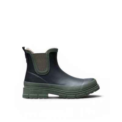 VERBENAS BOTA AGUA LUA FUR SMOOTH NEGRO/KAKI