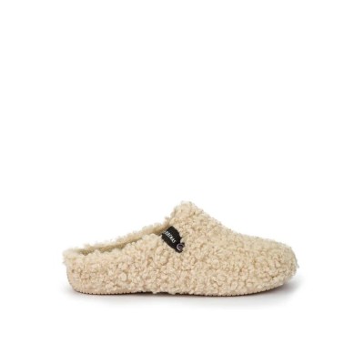 VERBENAS ZAPATILLA CASA YORK CURLY BEIGE