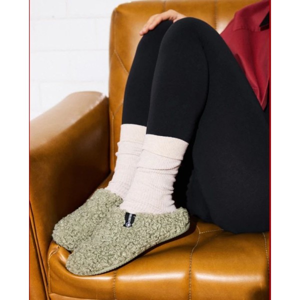 VERBENAS ZAPATILLA CASA YORK CURLY VERDE