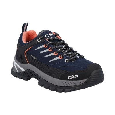 CMP BOTA TREKKING MUJER RIGEL 2.0 WP AZUL CORAL