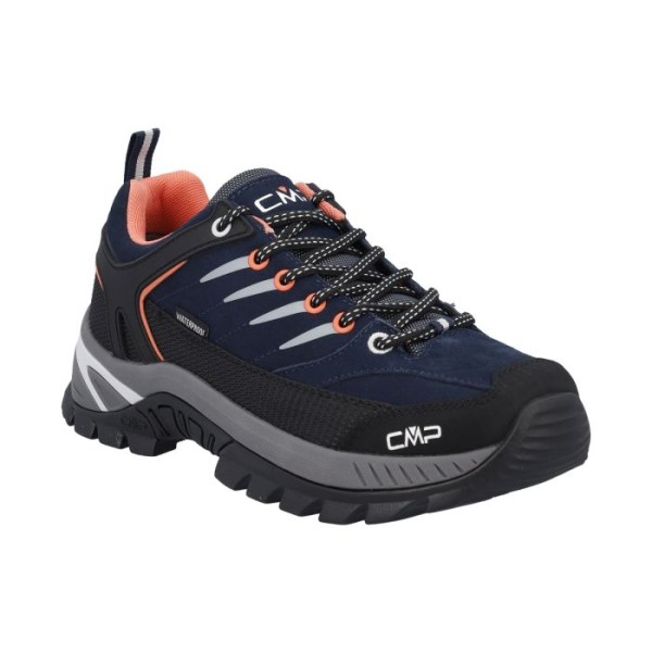 CMP BOTA TREKKING MUJER RIGEL 2.0 WP AZUL CORAL
