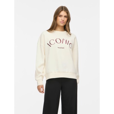 VILA SUDADERA ICONIC VIREFLECT CRUDA