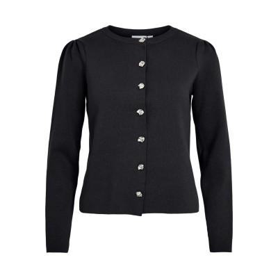 VILA VISWAY CARDIGAN NEGRO