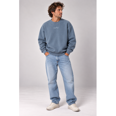 SANVI SUDADERA SIN CAPUCHA ARENAL AZUL
