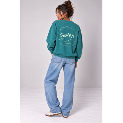 SANVI SUDADERA SIN CAPUCHA ARENAL VERDE