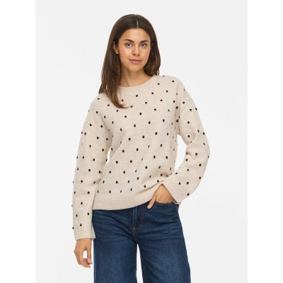 VILA JERSEY TOPOS VILIGA CRUDO